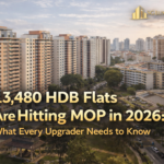 13,480 HDB Flats Are Hitting MOP in 2026