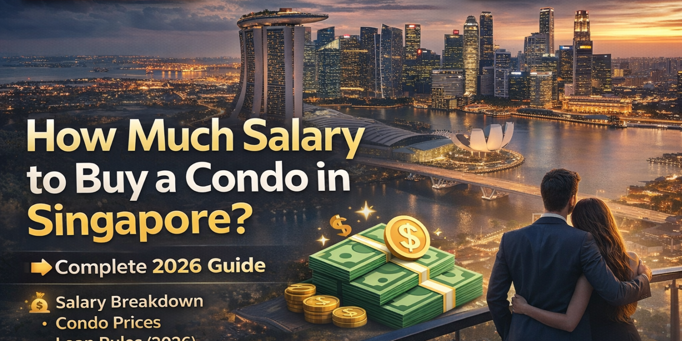 How much salary to buy condo in Singapore