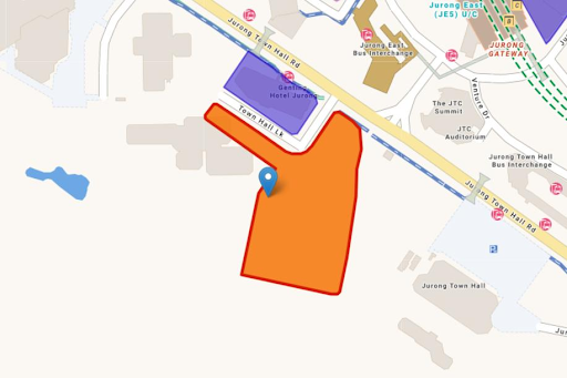 Jurong East Avenue 1 EC site location. Source