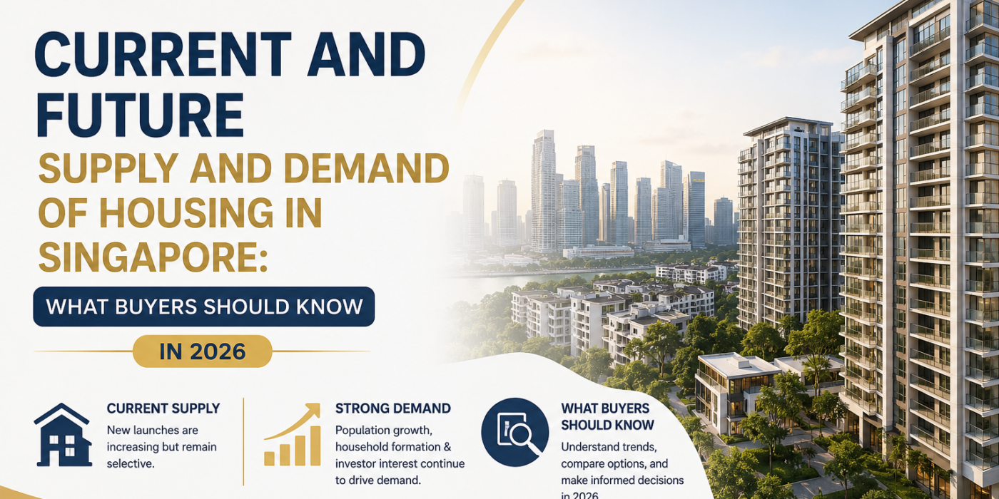 Current and Future Supply and Demand of Housing in Singapore