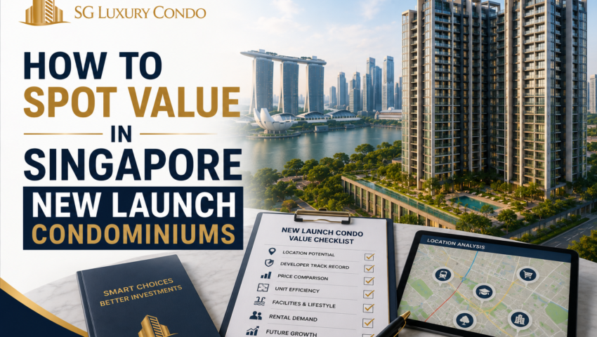 How to Spot Value in Singapore-New Launch Condominiums