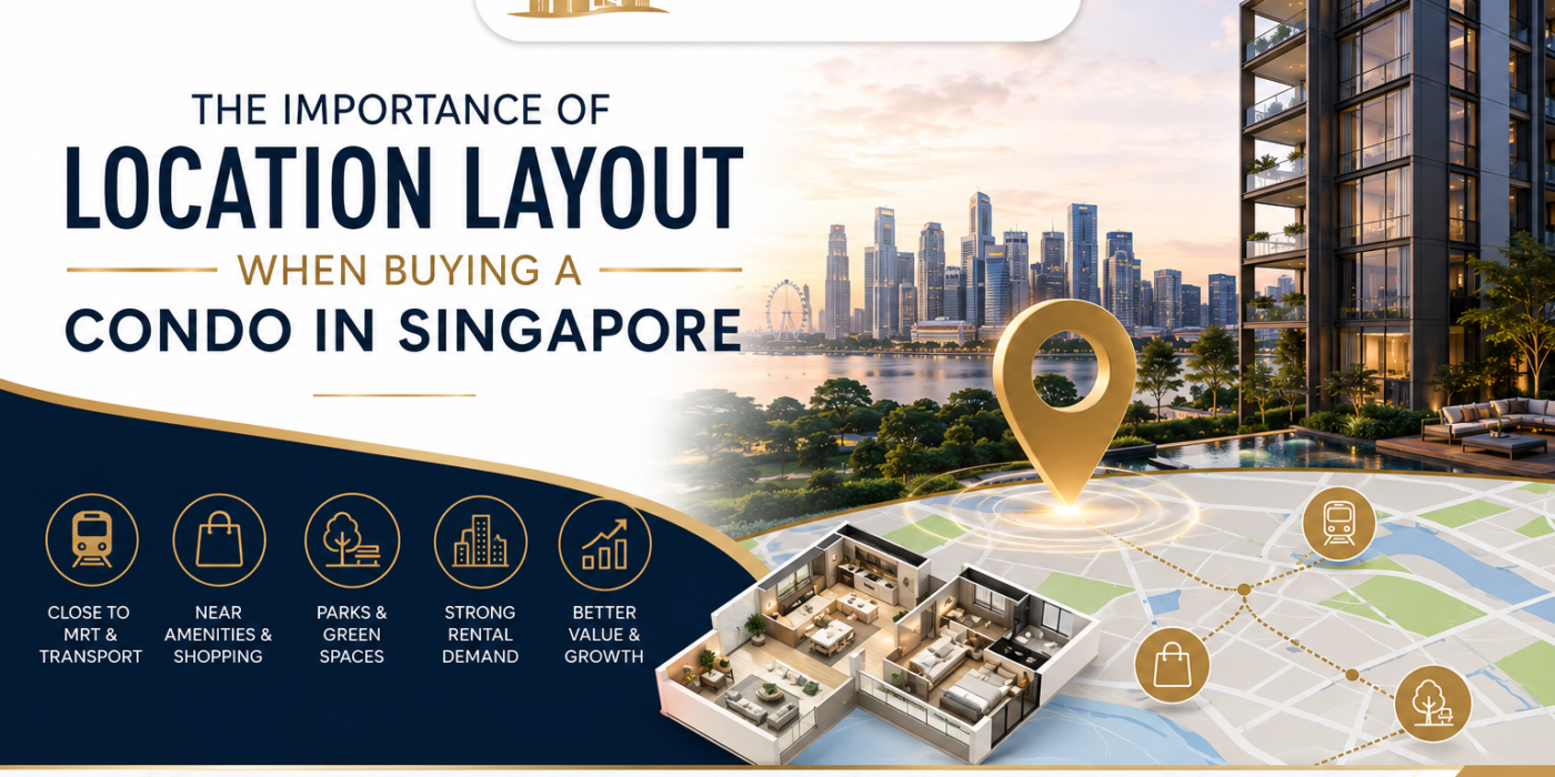 Importance of Location Layout When Buying a Condo in Singapore