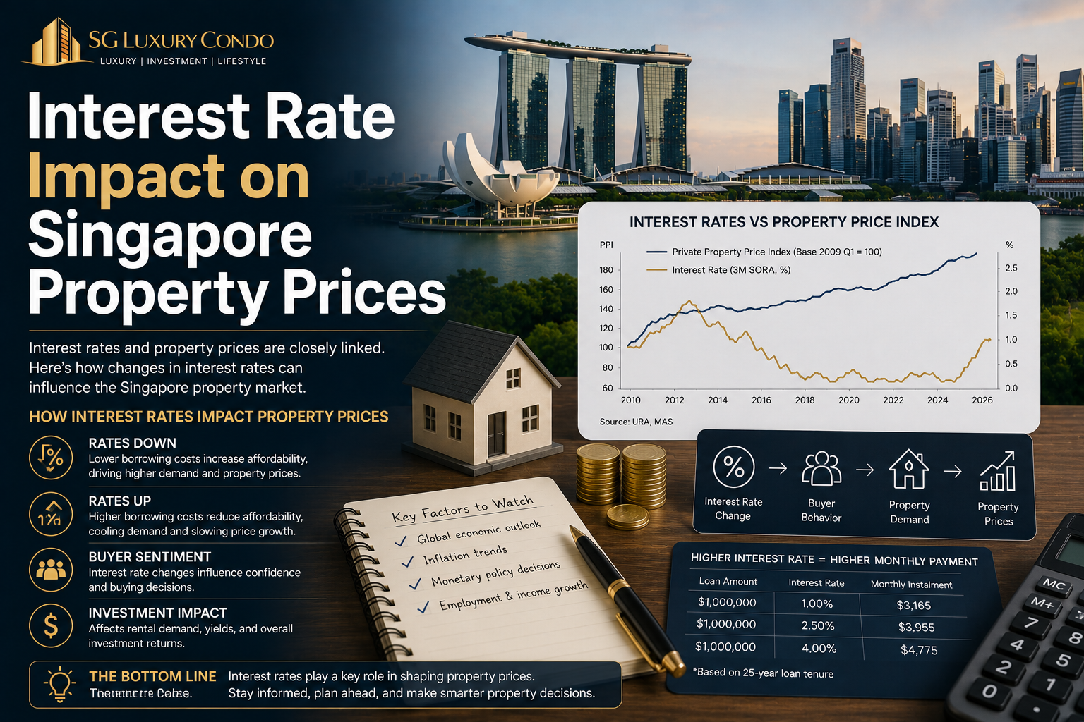 Interest Rate Impact on Singapore Property Prices