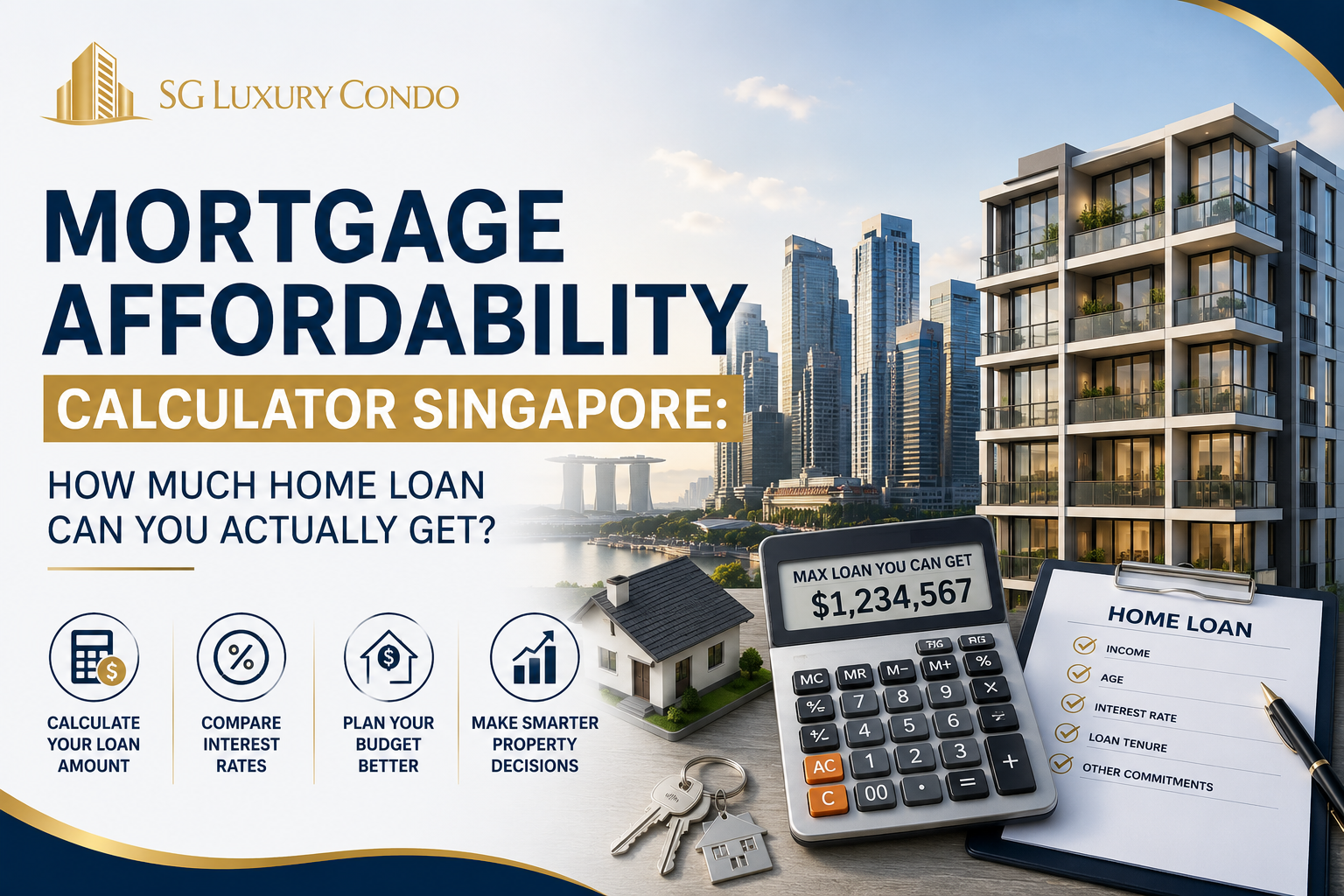 Mortgage Affordability Calculator Singapore