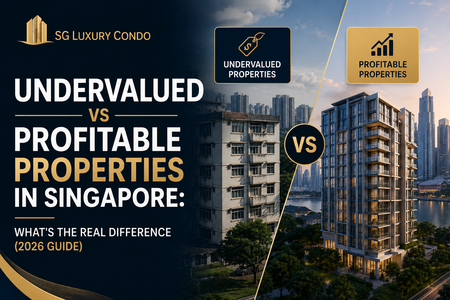 Undervalued vs Profitable Properties in Singapore