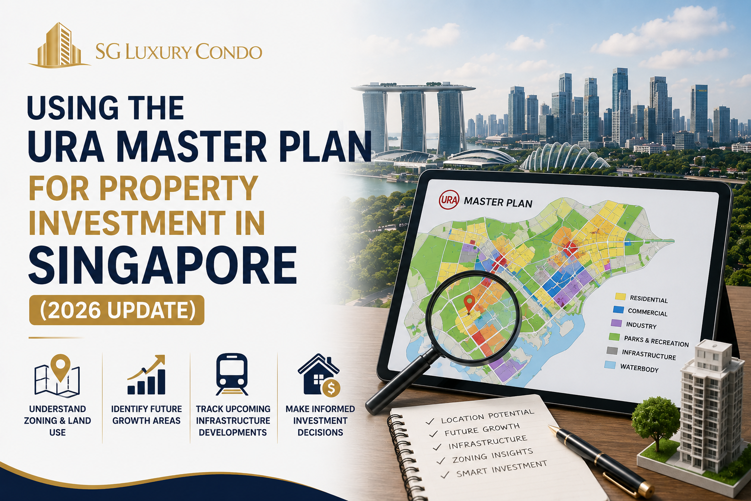Using the URA Master Plan for Property Investment in Singapore