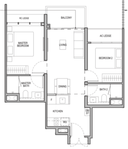 Good-2-BR-Layout-Design
