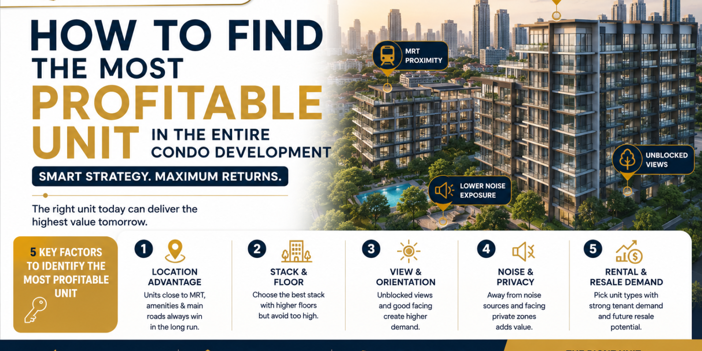 How to Find the Most Profitable Unit in the Entire Condo Development