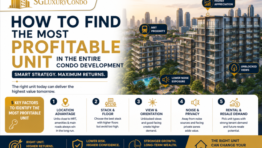 How to Find the Most Profitable Unit in the Entire Condo Development