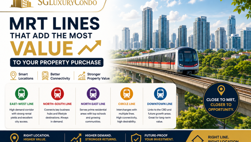 MRT Lines That Add the Most Value to Your Property Purchase