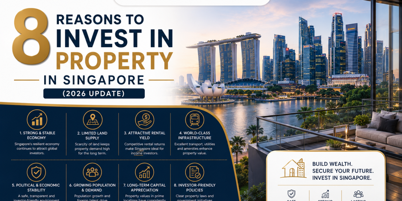 Reasons to Invest in Property in Singapore
