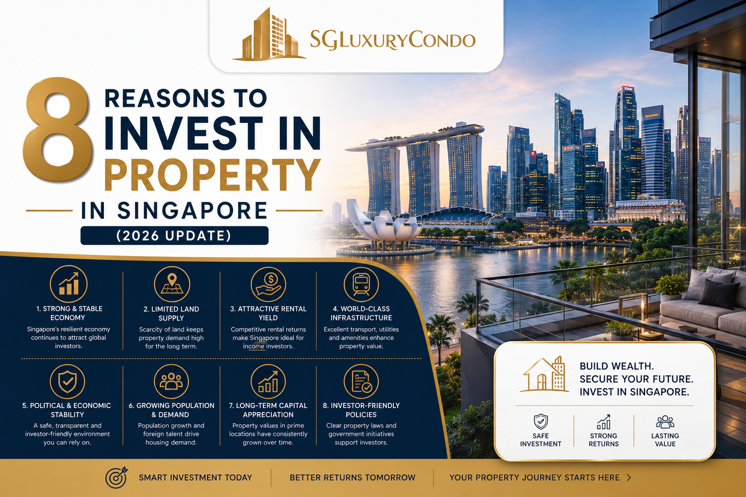 Reasons to Invest in Property in Singapore