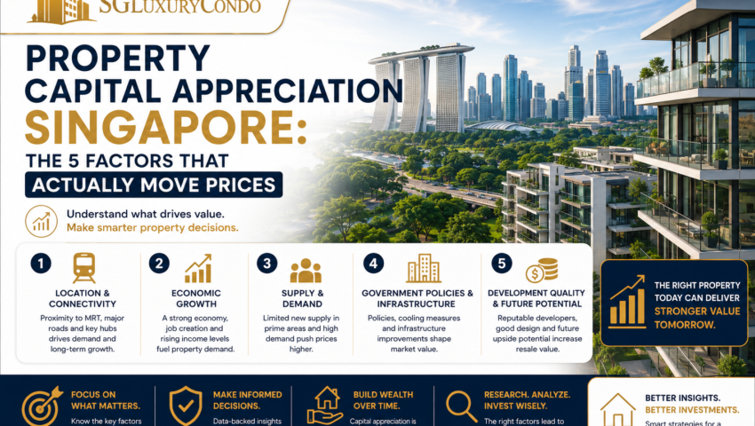 Property Capital Appreciation Singapore